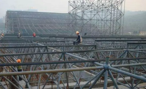 潜江螺栓球网架加工